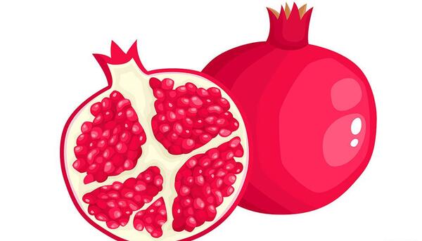 عکس انار یلدا نقاشی