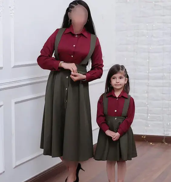 ژست عکس یلدایی مادر دختری