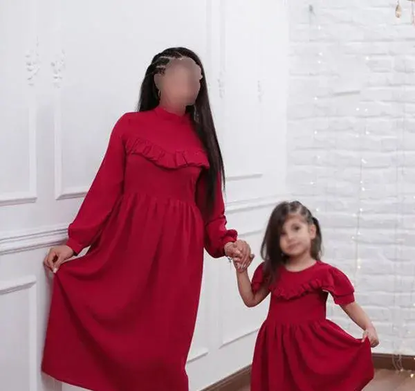 عکس یلدایی مادر و دختر