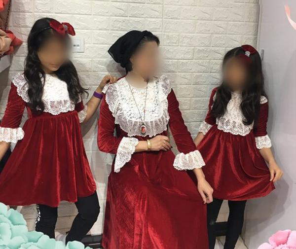 عکس یلدایی مادر و دختر