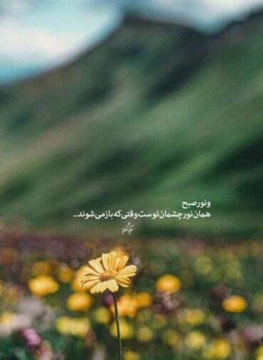عکس جملات انگیزشی مثبت صبحگاهی
