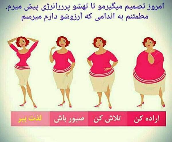 عکس جملات انگیزشی برای لاغری نی نی سایت