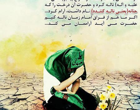 عکس جملات انگیزشی امام زمان
