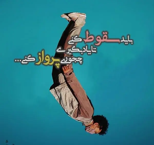 عکس جملات انگیزشی درباره پرواز