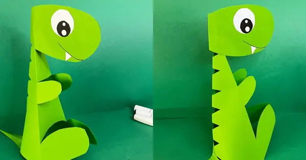 عکس کاردستی ساده با کاغذ سفید