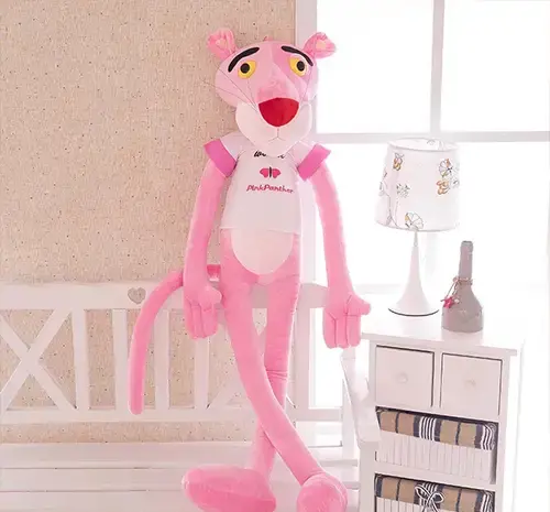 عکس پلنگ صورتی بزرگ