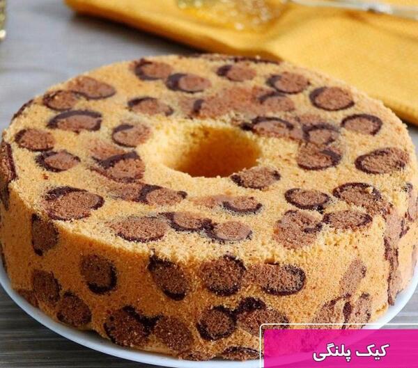 عکس پلنگی برای کیک