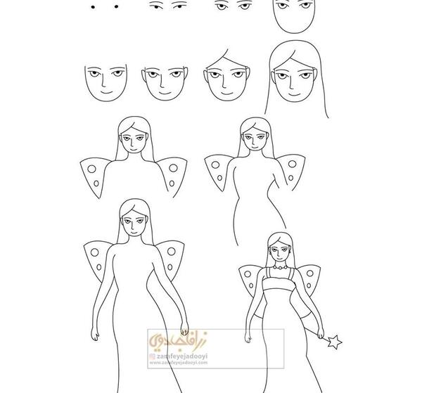 عکس نقاشی ساده شیک آسان