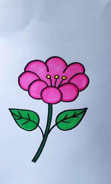 عکس نقاشی ساده شیک آسان