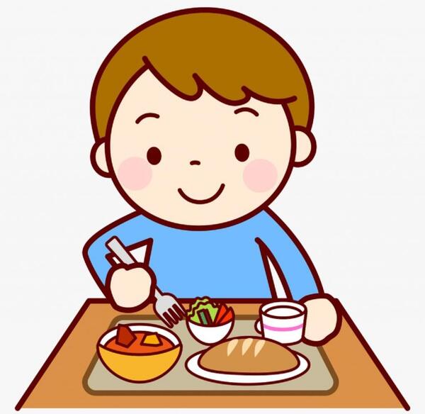 عکس نقاشی ساده سفره صبحانه