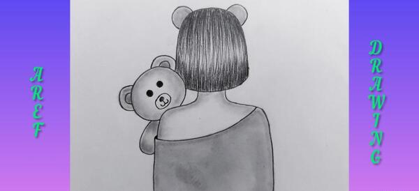عکس آموزش نقاشی طراحی ساده با مداد