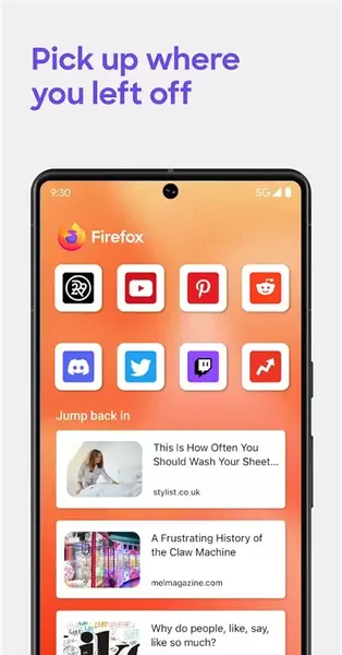 عکس برنامه فایرفاکس