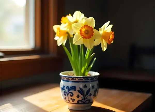 عکس زیبای گل نرگس برای پروفایل