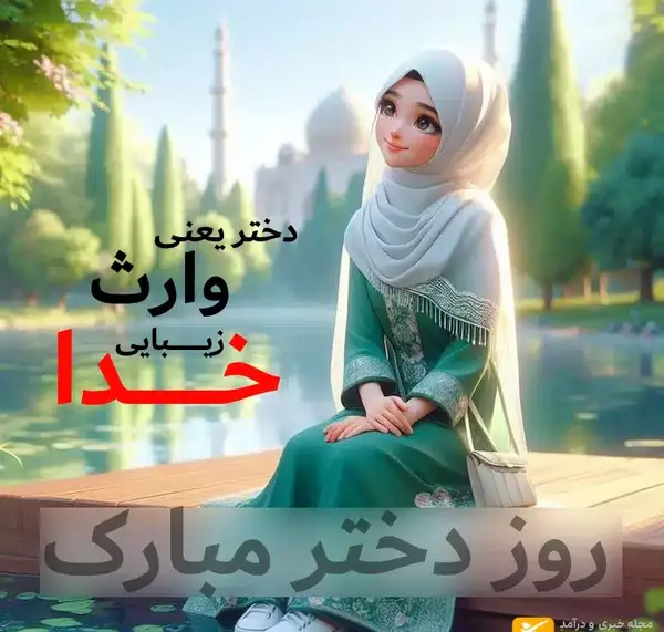 عکس دختر خوشگل باحجاب ایرانی