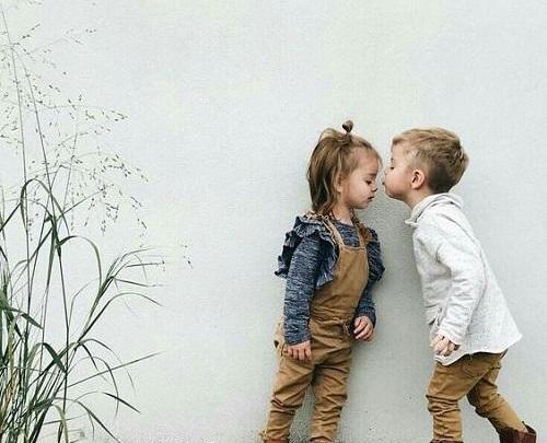 عکس دختر بچه و پسر بچه