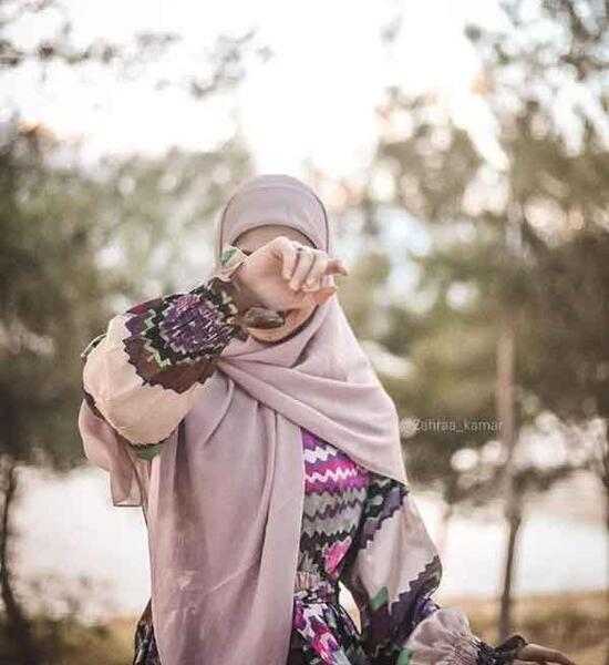 عکس دختر کوچولو ناز با حجاب