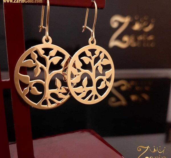 عکس گوشواره های فانتزی طلا