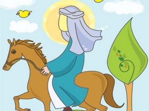 عکس نقاشی ساده نقاشی حضرت محمد کلاس پنجم