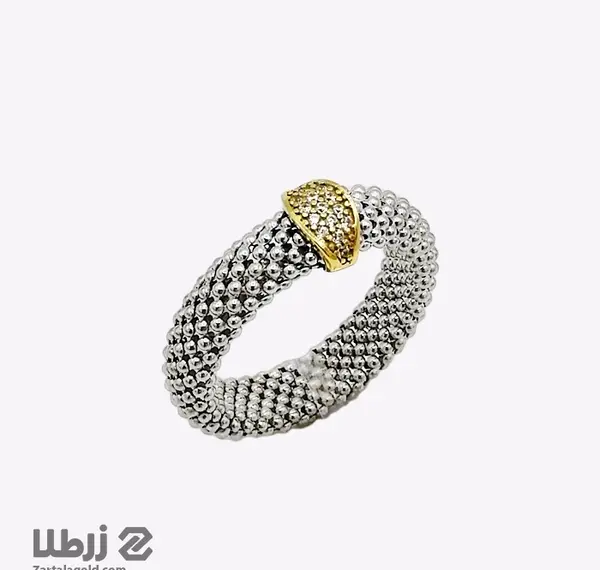 عکس انگشتر طلا سفید دخترانه