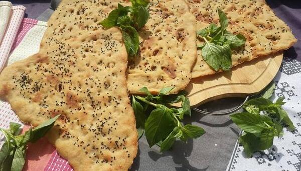 عکس نقاشی ساده نان بربری