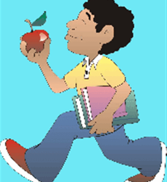 عکس نقاشی ساده نوجوان سالم