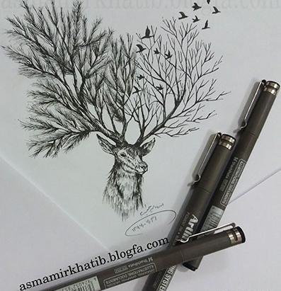 عکس نقاشی های فانتزی با راپید