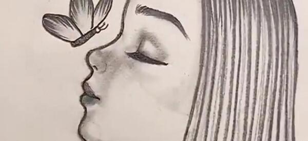 عکس نقاشی فانتزی چهره اسان