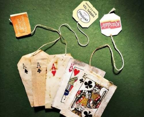 عکس نقاشی فانتزی چای کیسه ای