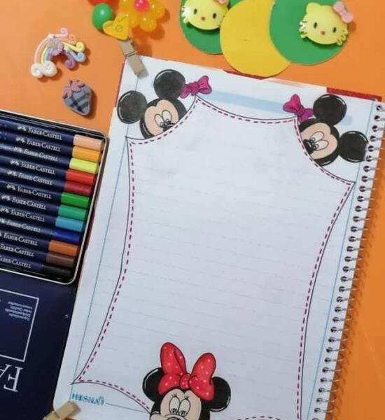 عکس نقاشی های فانتزی برای حاشیه دفتر