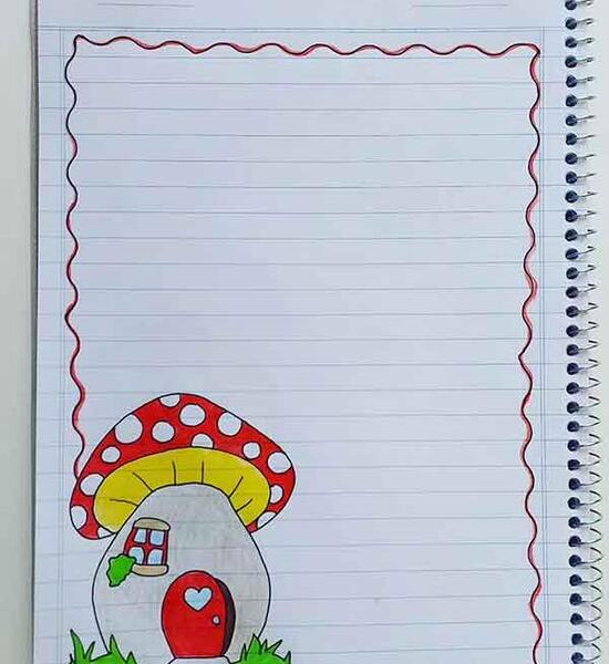 عکس نقاشی های فانتزی برای حاشیه دفتر