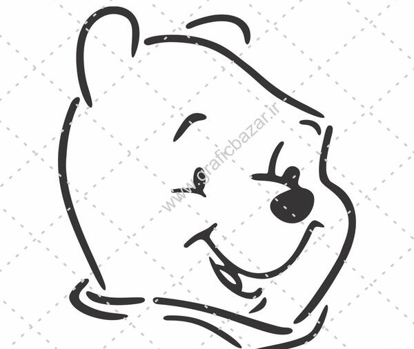 عکس نقاشی فانتزی خرس پو
