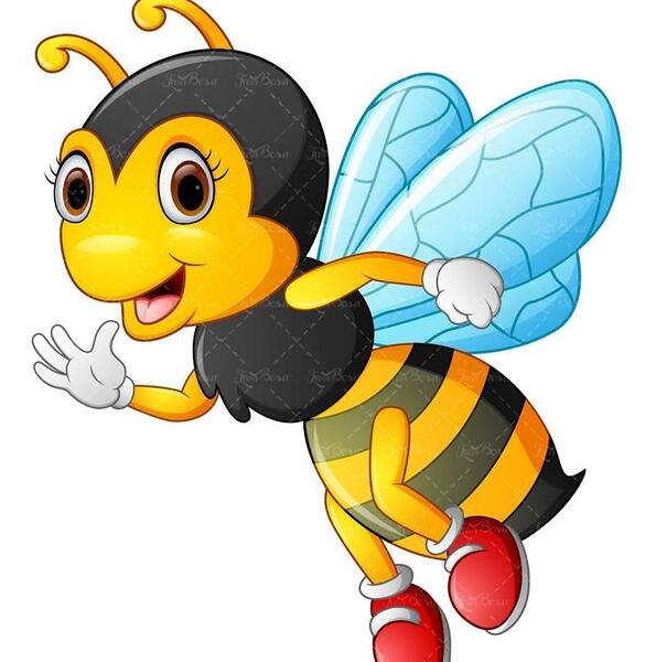 عکس نقاشی فانتزی زنبورعسل