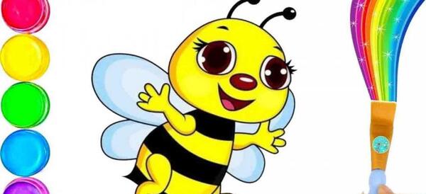 عکس نقاشی فانتزی زنبوری