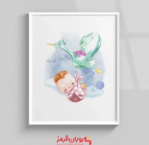 عکس نقاشی نی نی کوچولو فانتزی