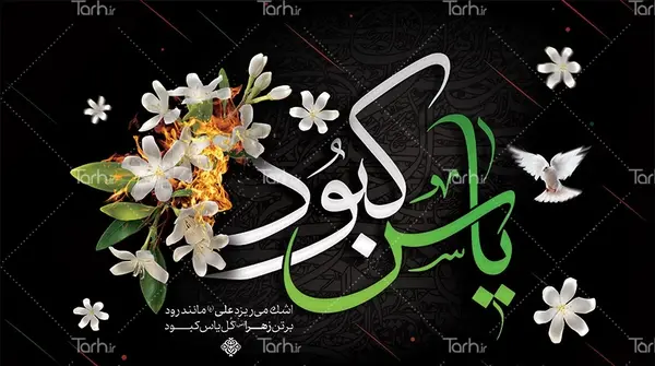 عکس نقاشی کودکانه گل یاس
