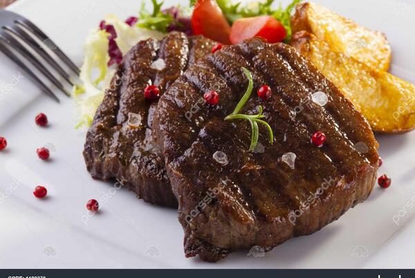 عکس گوشت گاو کبابی