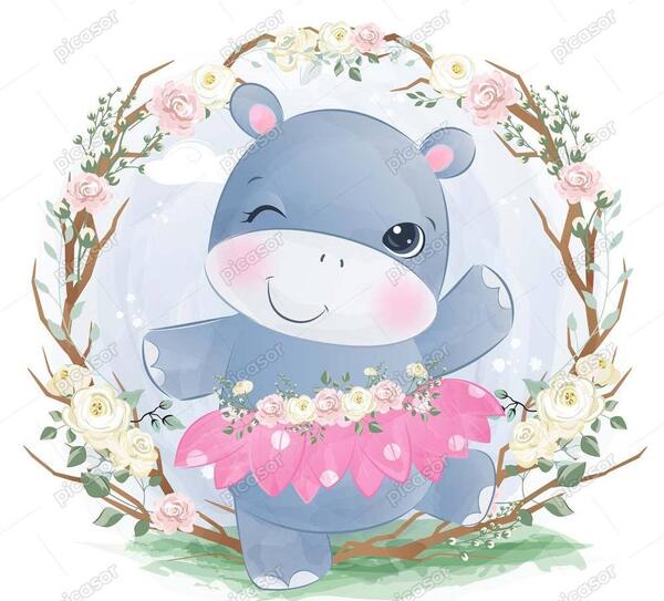 عکس اسب آبی برای نقاشی