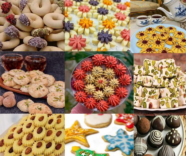 عکس شیرینی های خیلی خوشمزه