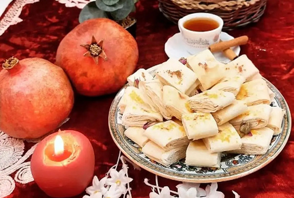 عکس شیرینی کاک کرمانشاهی
