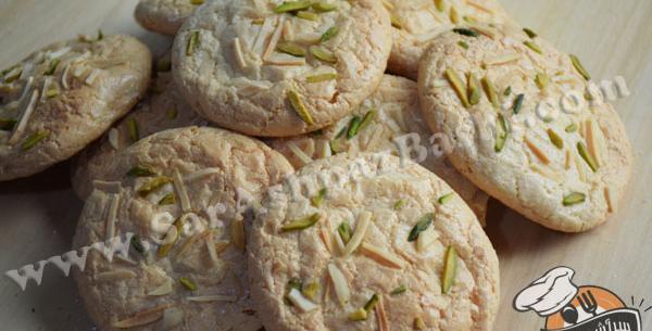 عکس شیرینی قرابیه بادام
