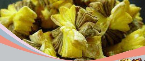 عکس شیرینی خشک پروانه ای