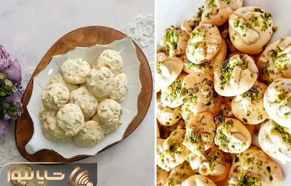 عکس شیرینی خشک پروانه ای