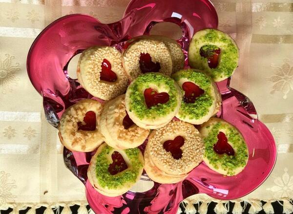 عکس شیرینی مربایی خانگی