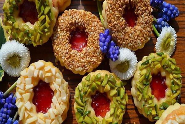 عکس شیرینی مربایی خانگی
