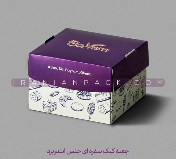 عکس جعبه شیرینی خالی