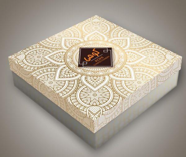 عکس جعبه شیرینی در قنادی