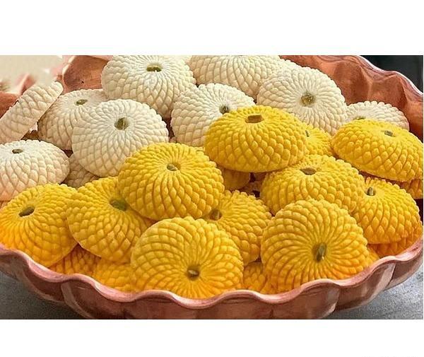 عکس شیرینی نون برنجی
