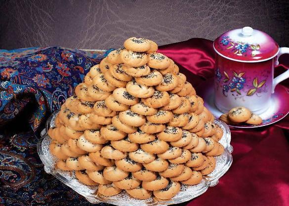 عکس شیرینی نان برنجی