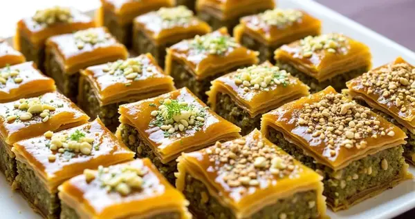 عکس شیرینی باقلوا ترکی