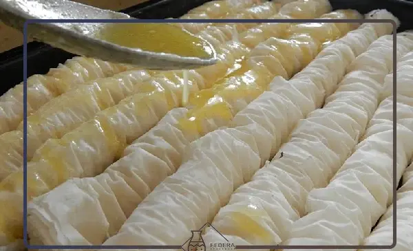 عکس شیرینی باقلوا ترکی